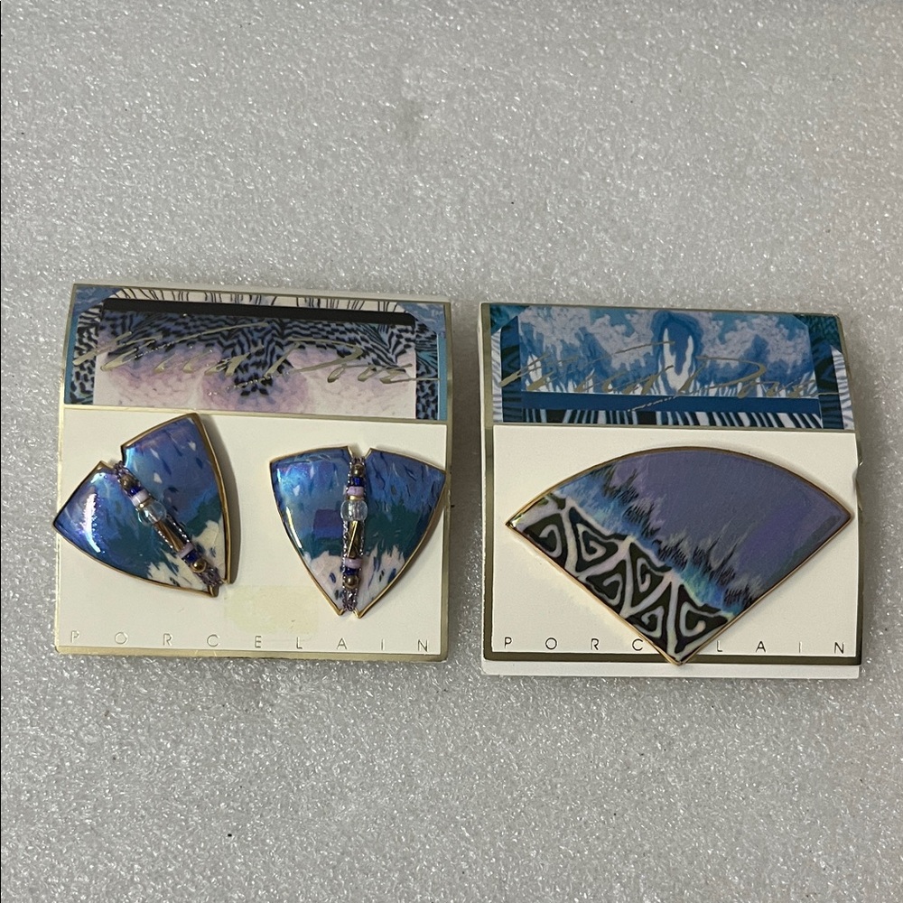 Wild Dove Vintage Porcelain Jewelry